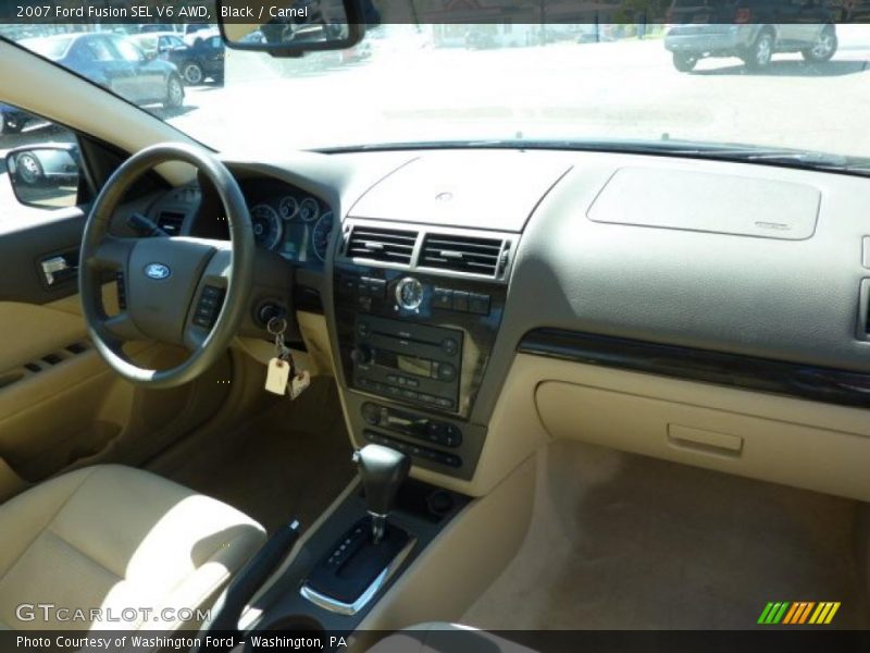 Black / Camel 2007 Ford Fusion SEL V6 AWD