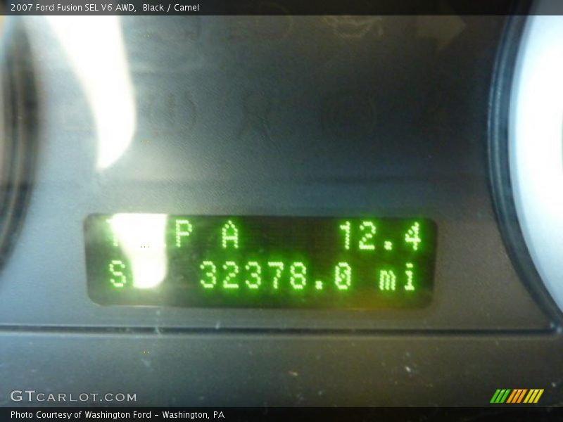 Black / Camel 2007 Ford Fusion SEL V6 AWD