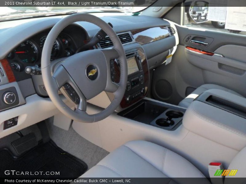  2011 Suburban LT 4x4 Light Titanium/Dark Titanium Interior