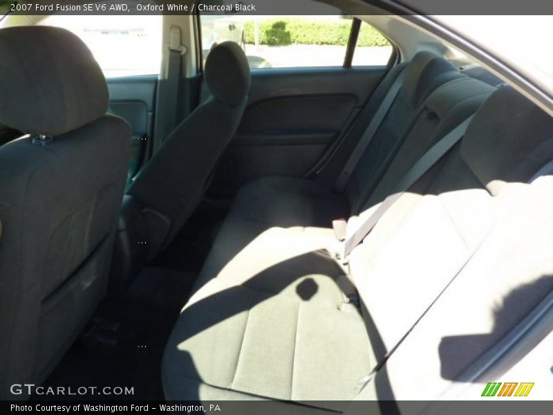 Oxford White / Charcoal Black 2007 Ford Fusion SE V6 AWD