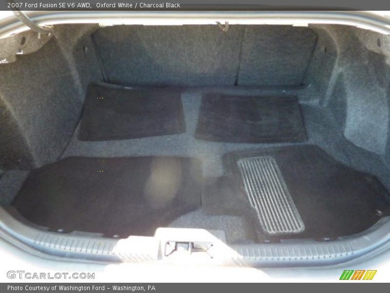 Oxford White / Charcoal Black 2007 Ford Fusion SE V6 AWD