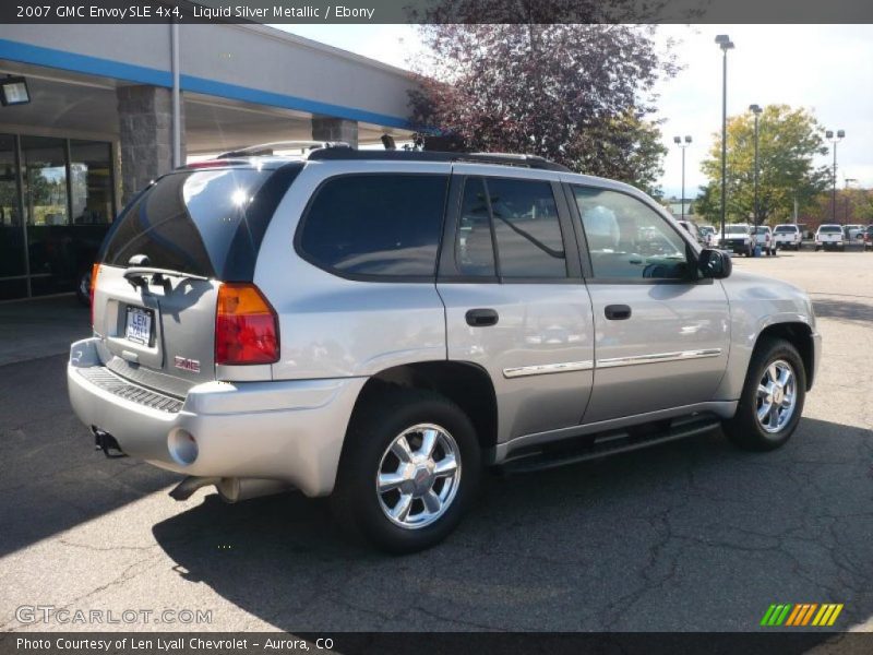 Liquid Silver Metallic / Ebony 2007 GMC Envoy SLE 4x4