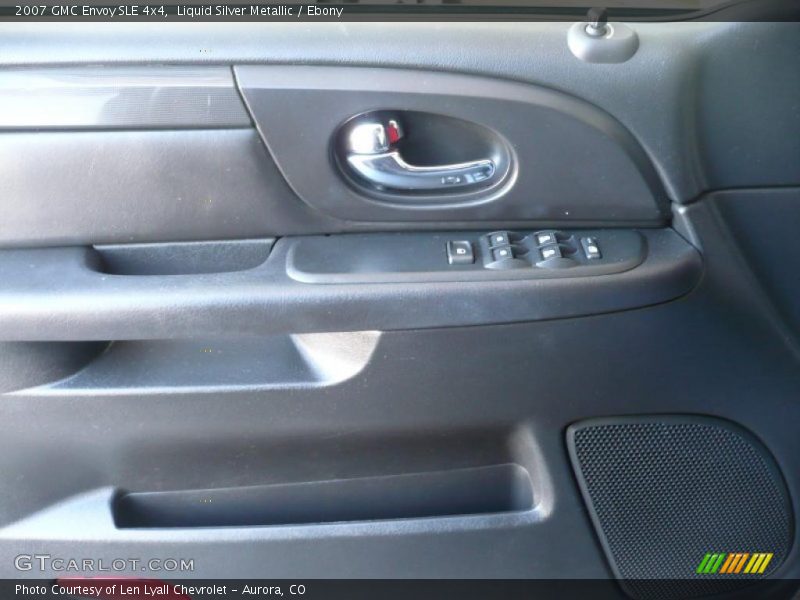 Liquid Silver Metallic / Ebony 2007 GMC Envoy SLE 4x4