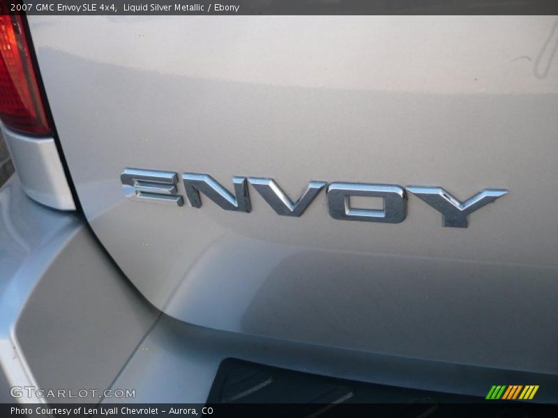 Liquid Silver Metallic / Ebony 2007 GMC Envoy SLE 4x4
