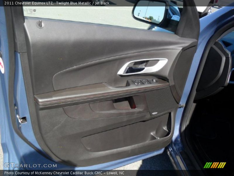 Twilight Blue Metallic / Jet Black 2011 Chevrolet Equinox LTZ
