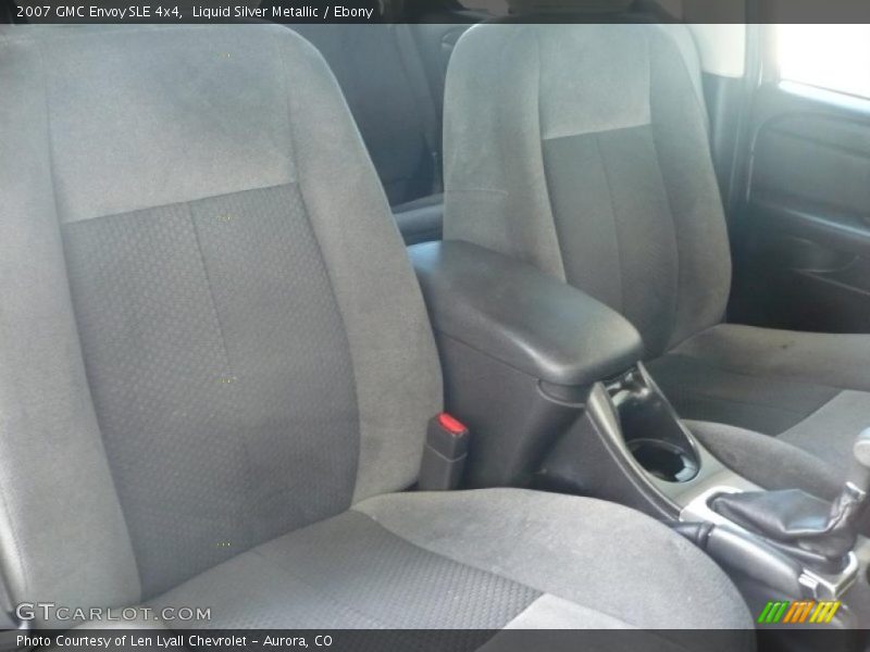 Liquid Silver Metallic / Ebony 2007 GMC Envoy SLE 4x4