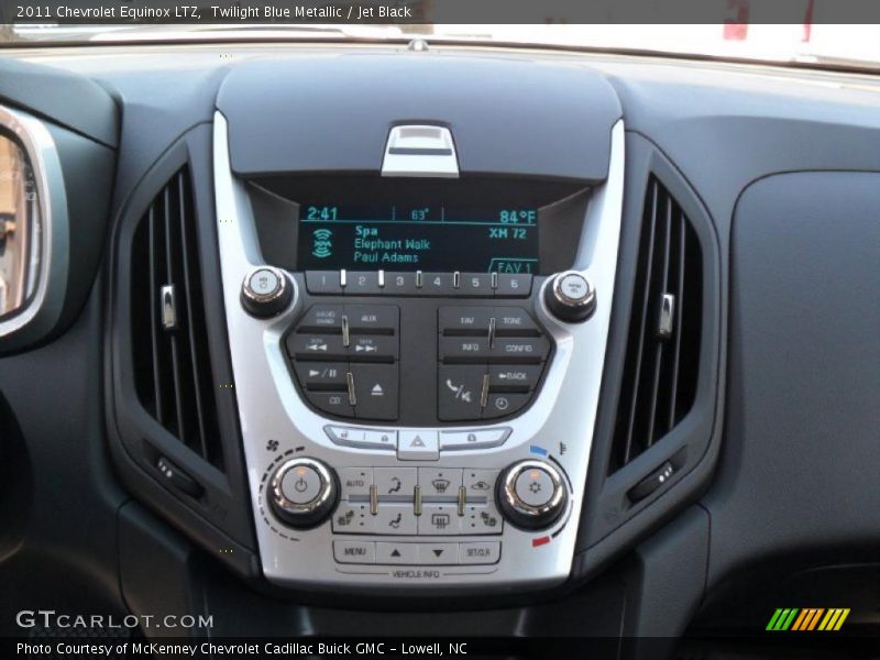 Twilight Blue Metallic / Jet Black 2011 Chevrolet Equinox LTZ