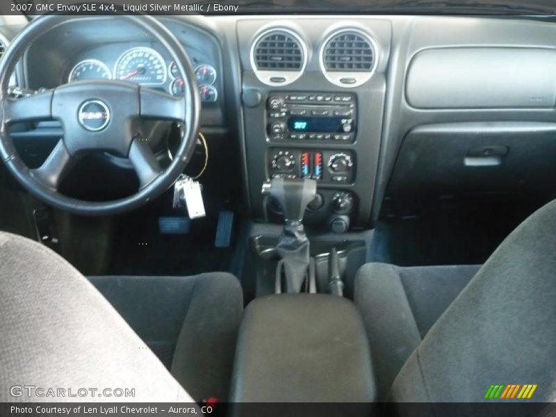 Liquid Silver Metallic / Ebony 2007 GMC Envoy SLE 4x4