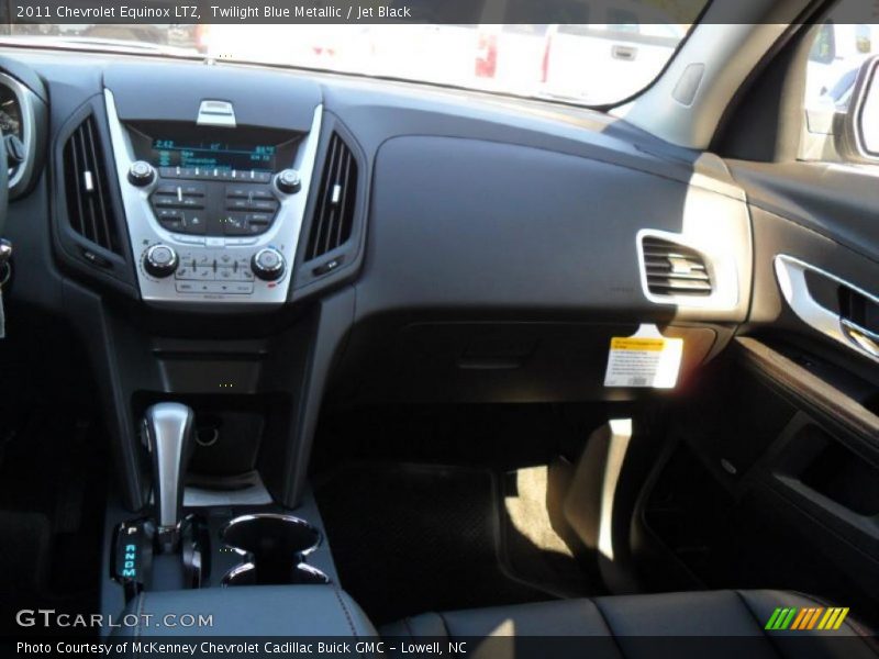 Twilight Blue Metallic / Jet Black 2011 Chevrolet Equinox LTZ