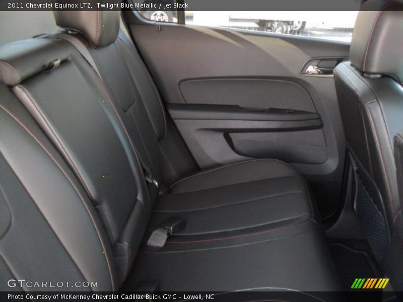 Twilight Blue Metallic / Jet Black 2011 Chevrolet Equinox LTZ