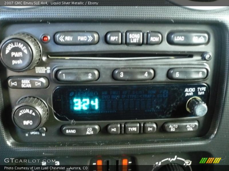 Liquid Silver Metallic / Ebony 2007 GMC Envoy SLE 4x4