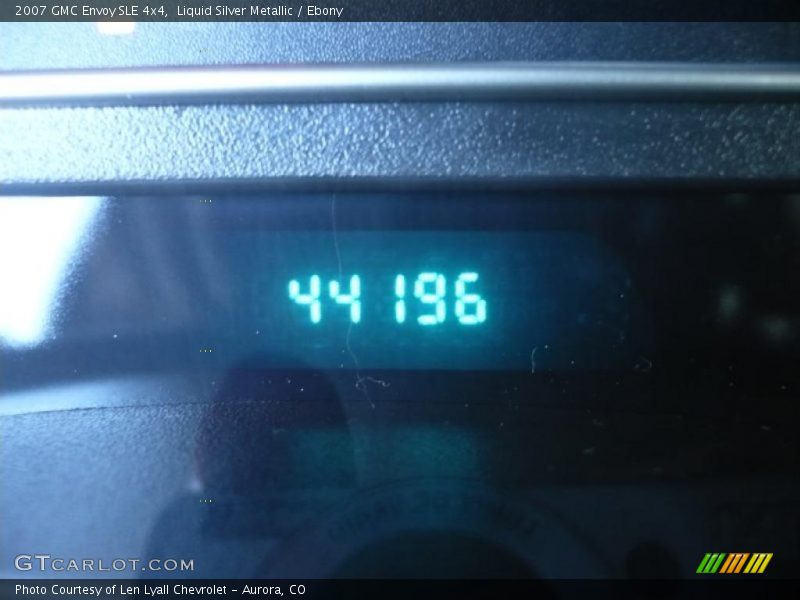 Liquid Silver Metallic / Ebony 2007 GMC Envoy SLE 4x4