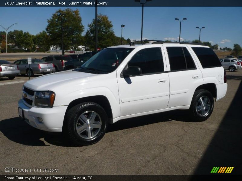 Summit White / Ebony 2007 Chevrolet TrailBlazer LT 4x4