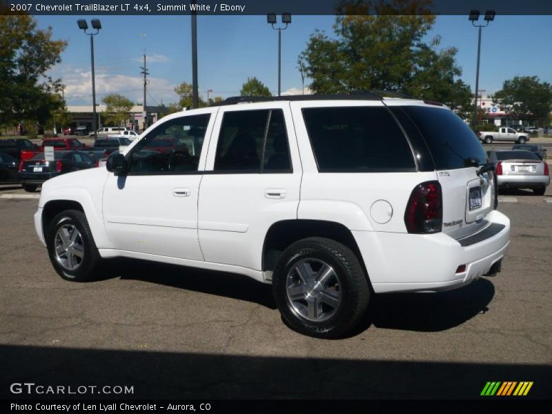 Summit White / Ebony 2007 Chevrolet TrailBlazer LT 4x4