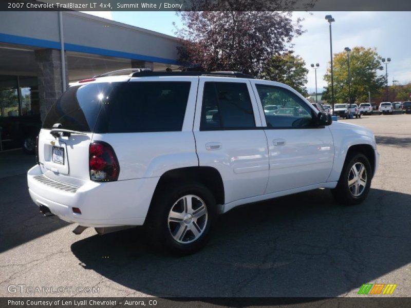 Summit White / Ebony 2007 Chevrolet TrailBlazer LT 4x4