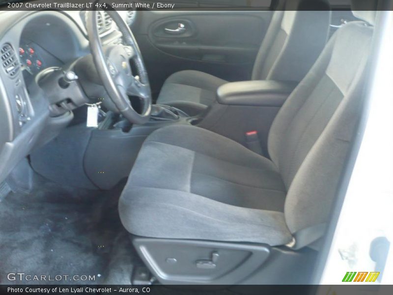 Summit White / Ebony 2007 Chevrolet TrailBlazer LT 4x4