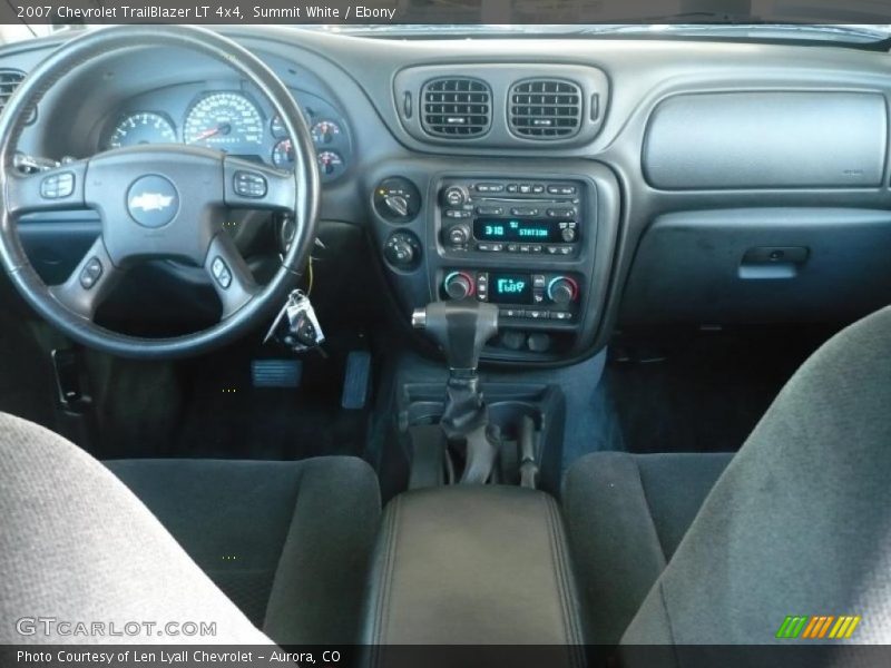 Summit White / Ebony 2007 Chevrolet TrailBlazer LT 4x4