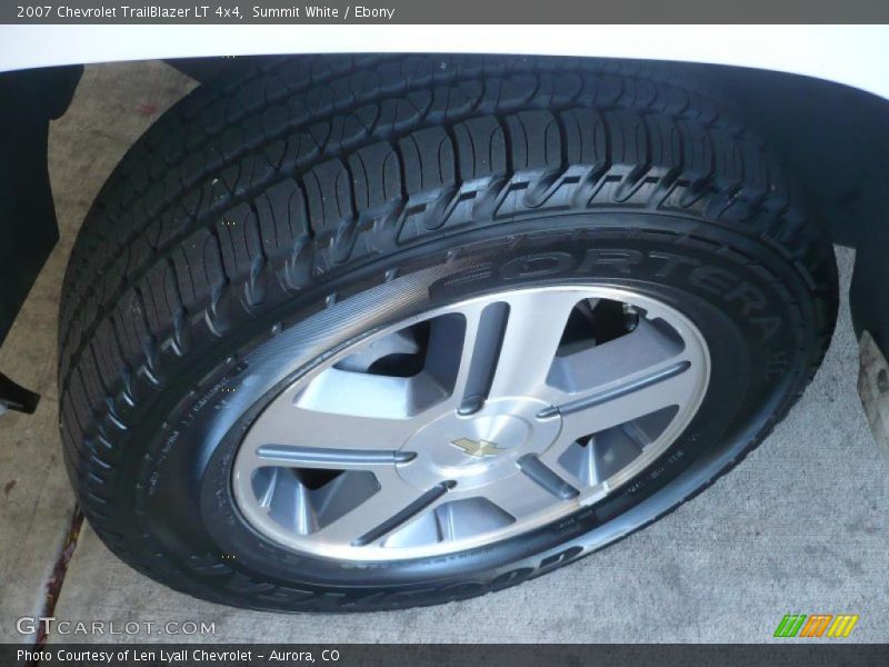 Summit White / Ebony 2007 Chevrolet TrailBlazer LT 4x4