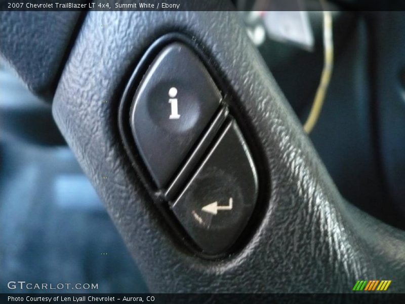 Summit White / Ebony 2007 Chevrolet TrailBlazer LT 4x4