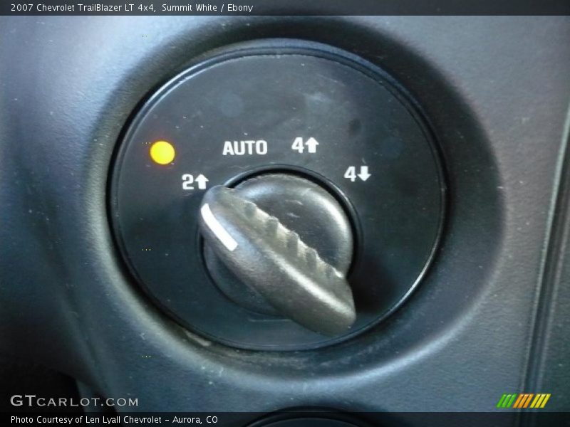 Summit White / Ebony 2007 Chevrolet TrailBlazer LT 4x4