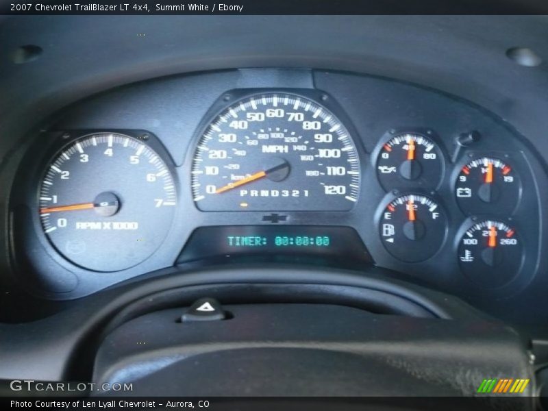 Summit White / Ebony 2007 Chevrolet TrailBlazer LT 4x4