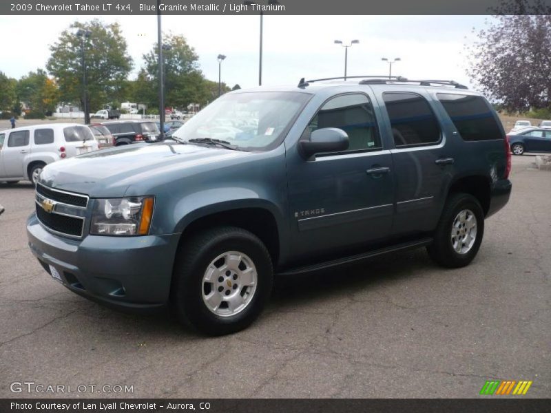 Blue Granite Metallic / Light Titanium 2009 Chevrolet Tahoe LT 4x4