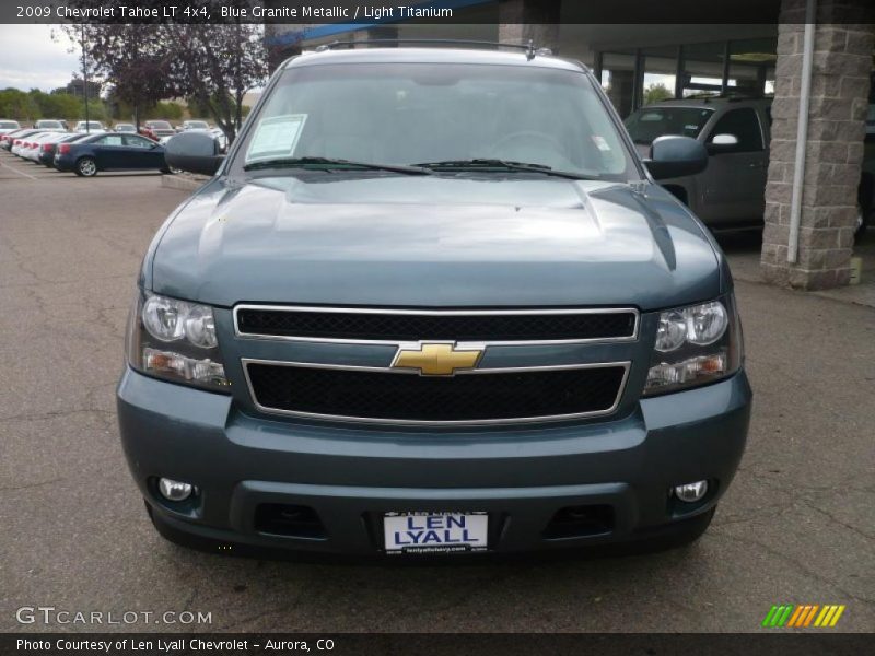Blue Granite Metallic / Light Titanium 2009 Chevrolet Tahoe LT 4x4