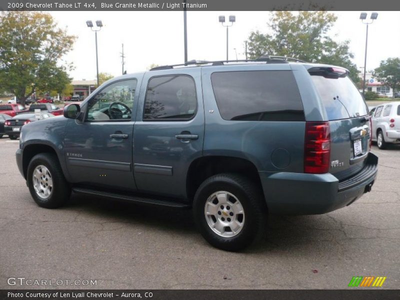 Blue Granite Metallic / Light Titanium 2009 Chevrolet Tahoe LT 4x4