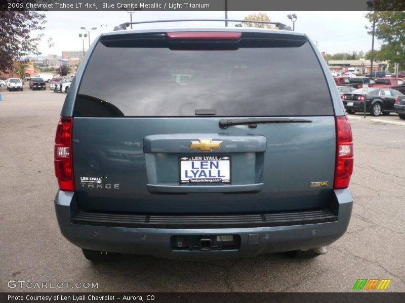 Blue Granite Metallic / Light Titanium 2009 Chevrolet Tahoe LT 4x4