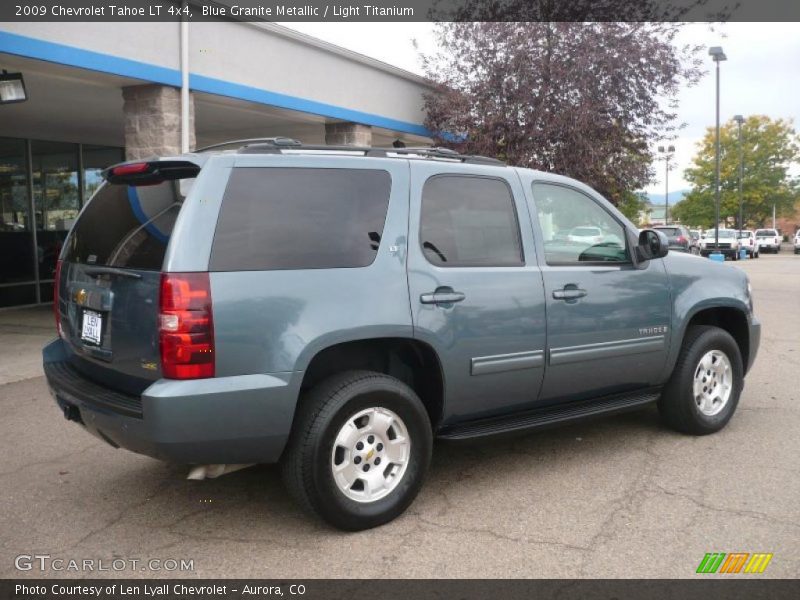 Blue Granite Metallic / Light Titanium 2009 Chevrolet Tahoe LT 4x4