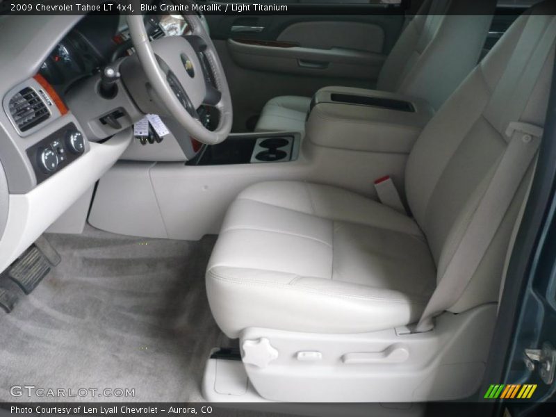 Blue Granite Metallic / Light Titanium 2009 Chevrolet Tahoe LT 4x4