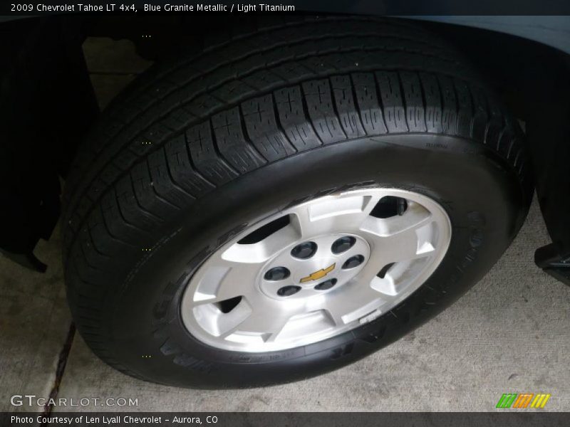 Blue Granite Metallic / Light Titanium 2009 Chevrolet Tahoe LT 4x4