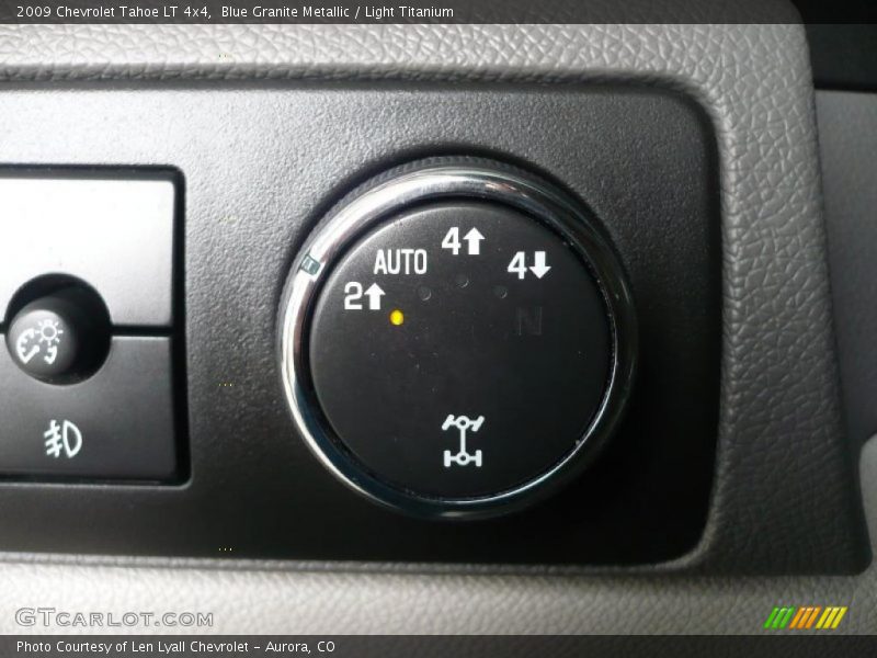 Blue Granite Metallic / Light Titanium 2009 Chevrolet Tahoe LT 4x4