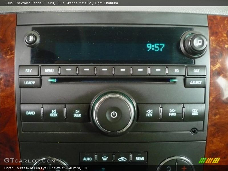 Blue Granite Metallic / Light Titanium 2009 Chevrolet Tahoe LT 4x4