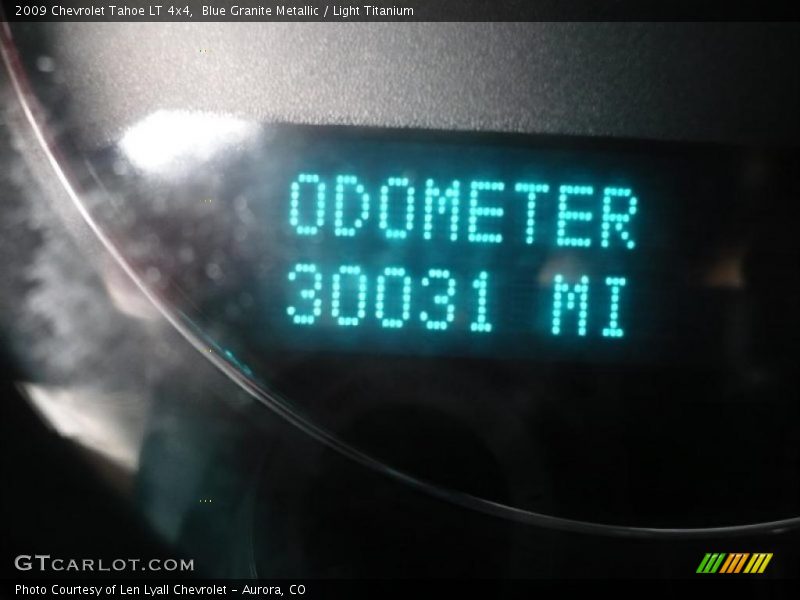 Blue Granite Metallic / Light Titanium 2009 Chevrolet Tahoe LT 4x4
