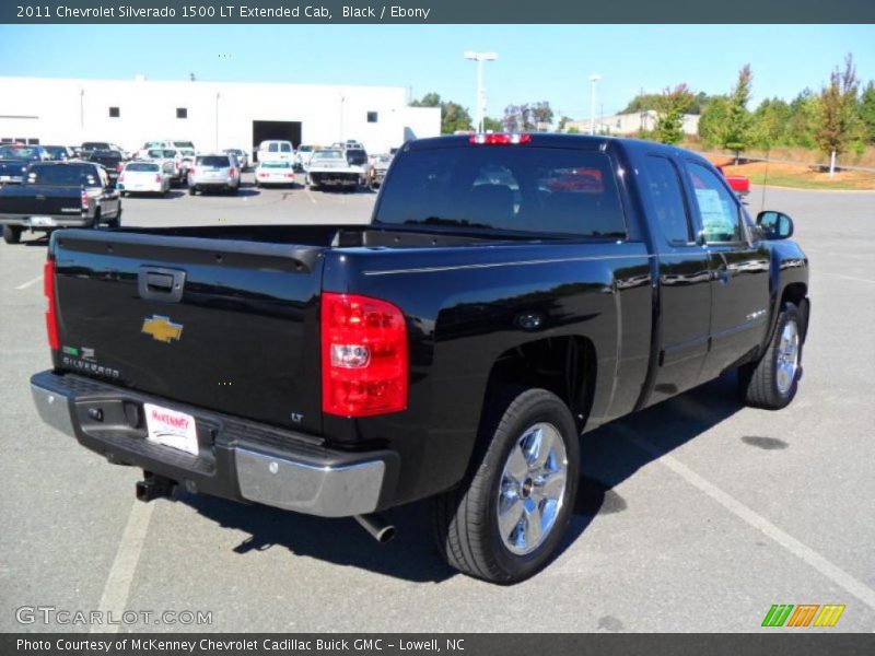 Black / Ebony 2011 Chevrolet Silverado 1500 LT Extended Cab
