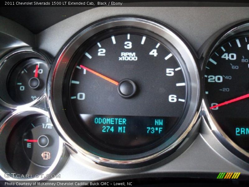 Black / Ebony 2011 Chevrolet Silverado 1500 LT Extended Cab