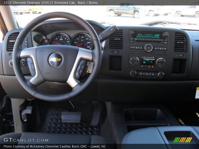 Black / Ebony 2011 Chevrolet Silverado 1500 LT Extended Cab