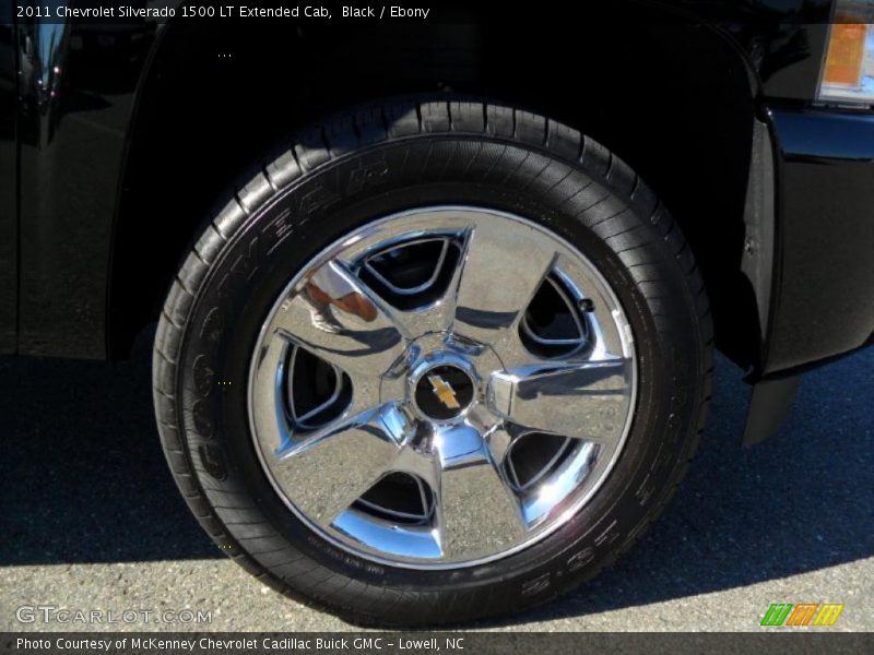 Black / Ebony 2011 Chevrolet Silverado 1500 LT Extended Cab