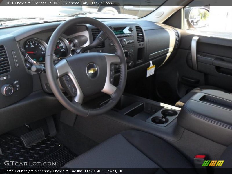 Black / Ebony 2011 Chevrolet Silverado 1500 LT Extended Cab