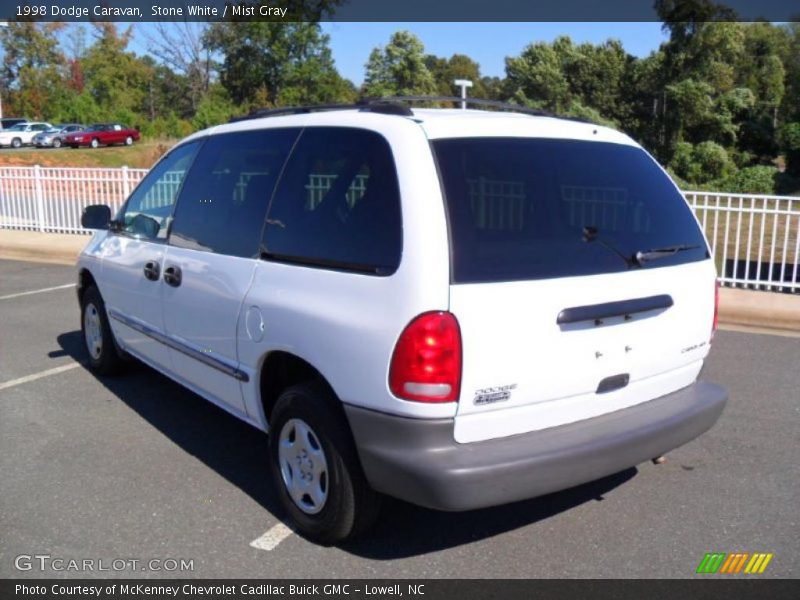 Stone White / Mist Gray 1998 Dodge Caravan