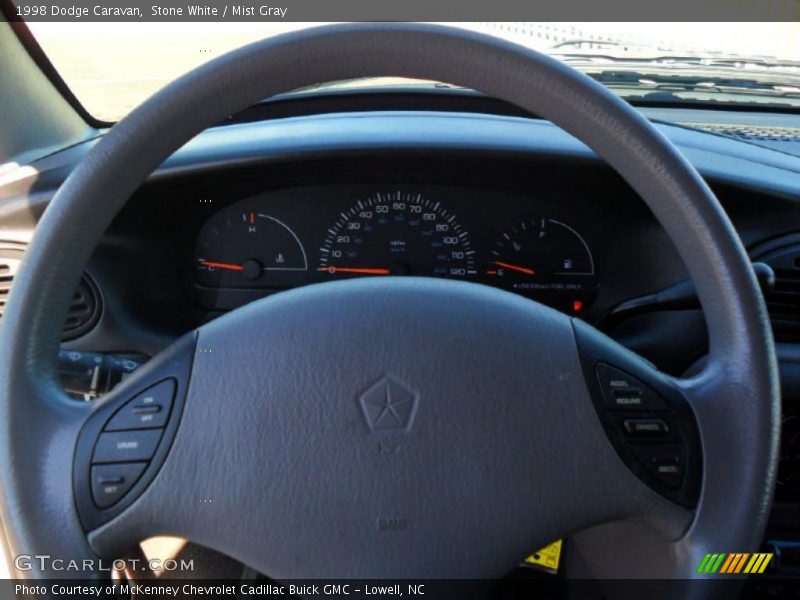 Stone White / Mist Gray 1998 Dodge Caravan