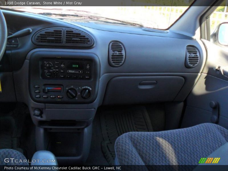 Stone White / Mist Gray 1998 Dodge Caravan