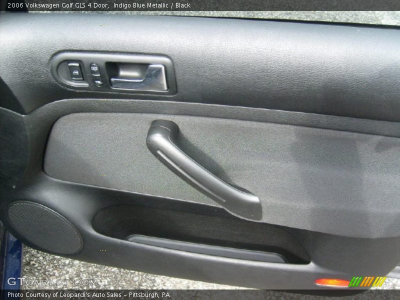Indigo Blue Metallic / Black 2006 Volkswagen Golf GLS 4 Door