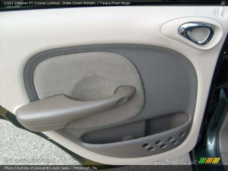 Shale Green Metallic / Taupe/Pearl Beige 2001 Chrysler PT Cruiser Limited