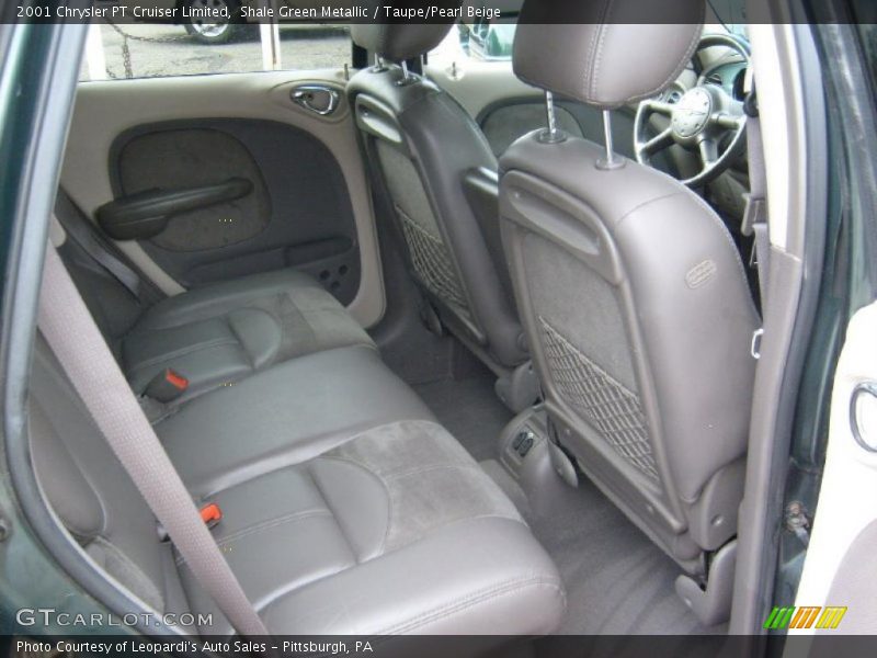 Shale Green Metallic / Taupe/Pearl Beige 2001 Chrysler PT Cruiser Limited