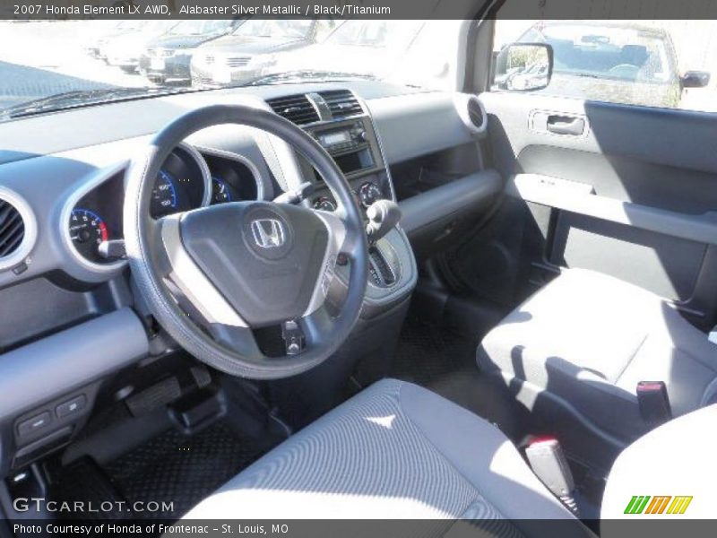 Alabaster Silver Metallic / Black/Titanium 2007 Honda Element LX AWD