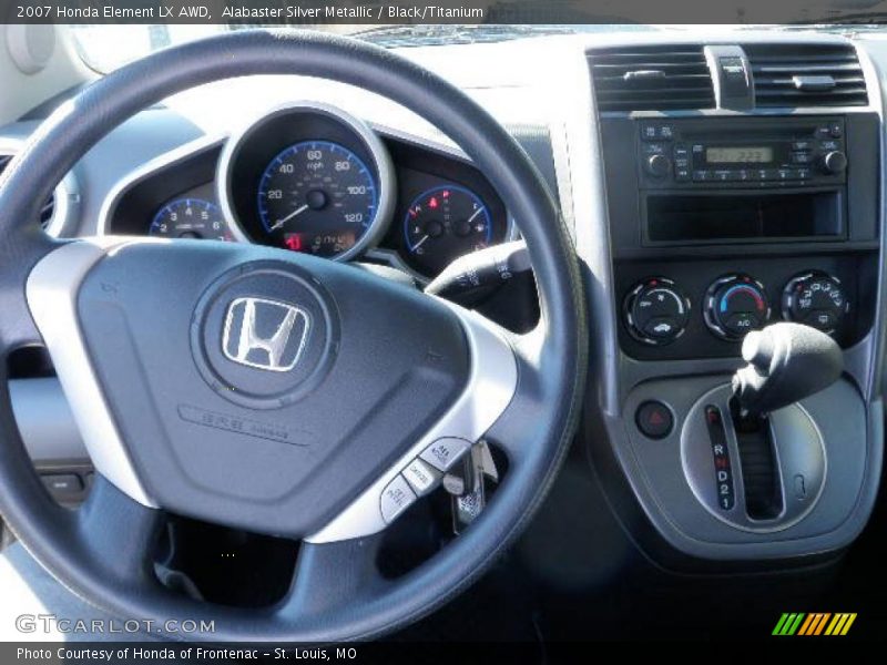 Alabaster Silver Metallic / Black/Titanium 2007 Honda Element LX AWD