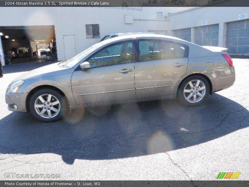 Spirited Bronze / Cafe Latte 2004 Nissan Maxima 3.5 SL