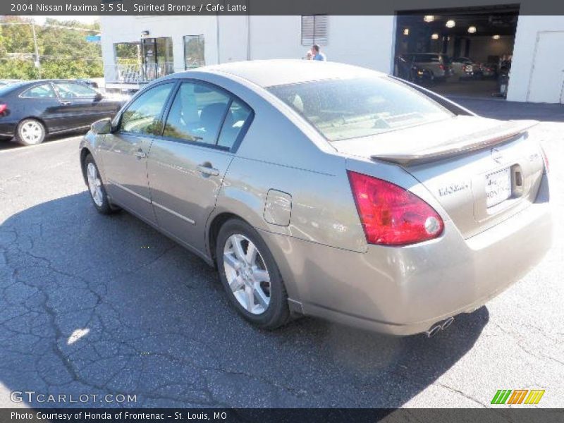 Spirited Bronze / Cafe Latte 2004 Nissan Maxima 3.5 SL